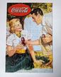 Vintage puzzle Coca-Cola z retro obrazkiem, (3) - Boże Narodzenie