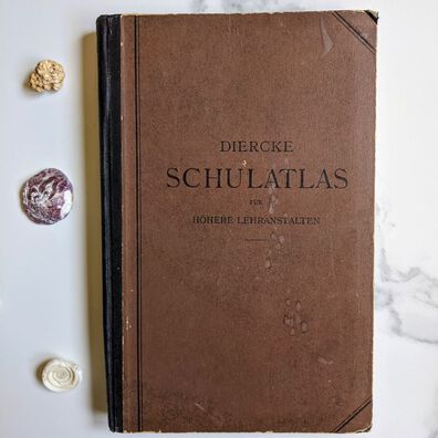 Niemiecki Atlas szkolny - Diercke Schul-Atlas, 1928 r. 