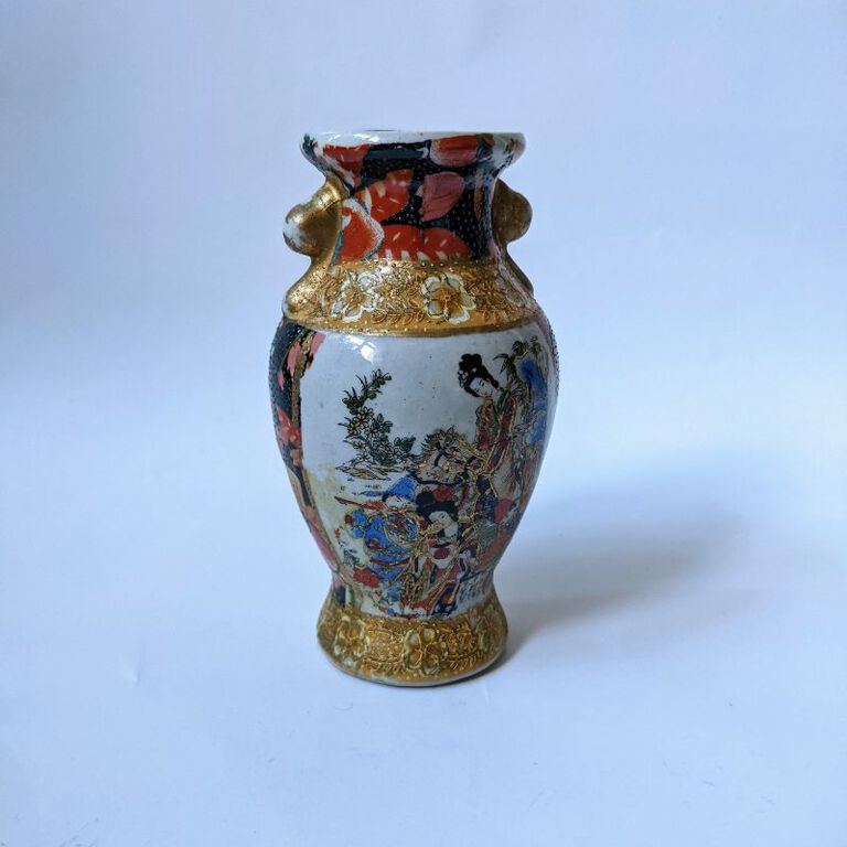 Orientalny wazonik, (1) - Ceramika