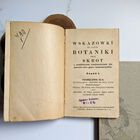 Wskazówki do nauki botaniki - wydanie szóste 1920 rok, (4) - Książki