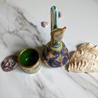Dekoracyjne naczynia zdobione złotem i mozaiką bizantyjską - G.P. Deruta, (5) - Ceramika