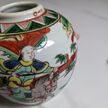 Chiński XIX-wieczny słoik Famille Verte , (4) - Ceramika