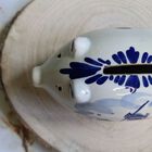 Vintage świnka skarbonka Delft, (4) - Ceramika