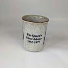 Ceramics Scotland Kubek do kawy The Queen's Silver Jubilee E II R , (4) - Ceramika